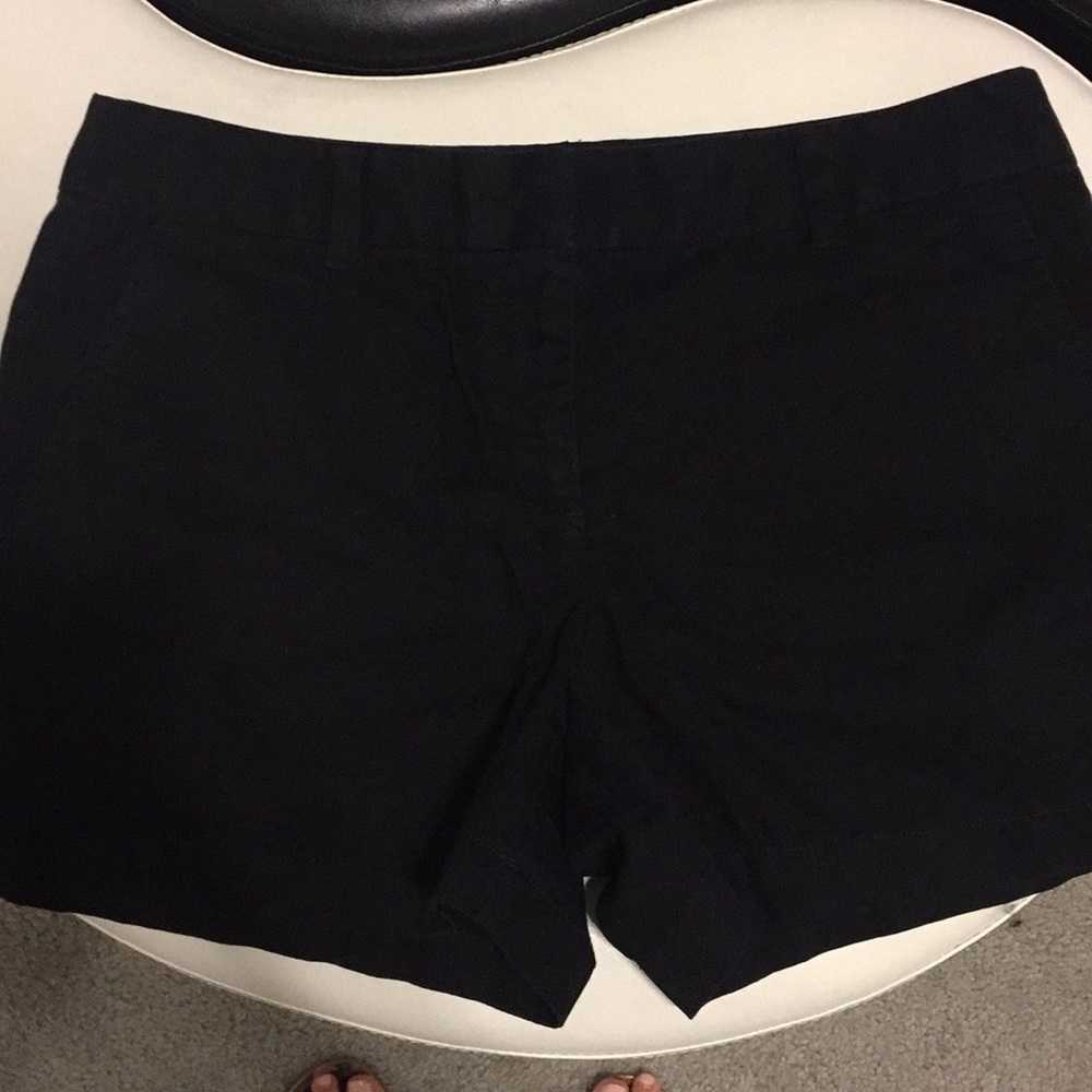 Loft, black shorts